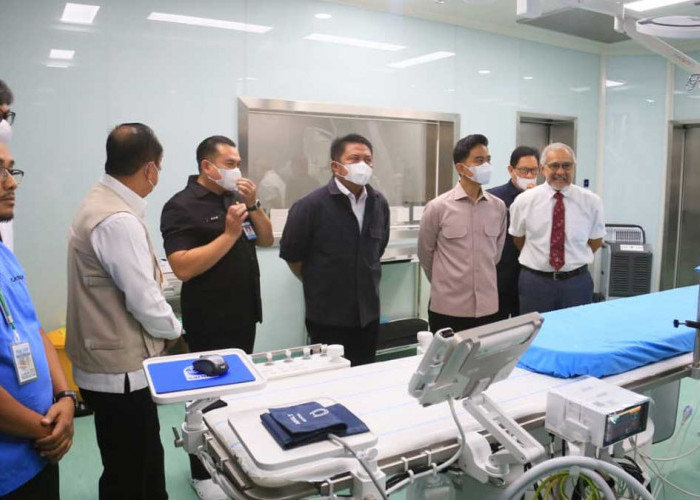 Dampingi Wapres Gibran Tinjau Layanan BPJS, Herman Deru dan Cik Ujang Komitmen Benahi Fasilitas Kesehatan