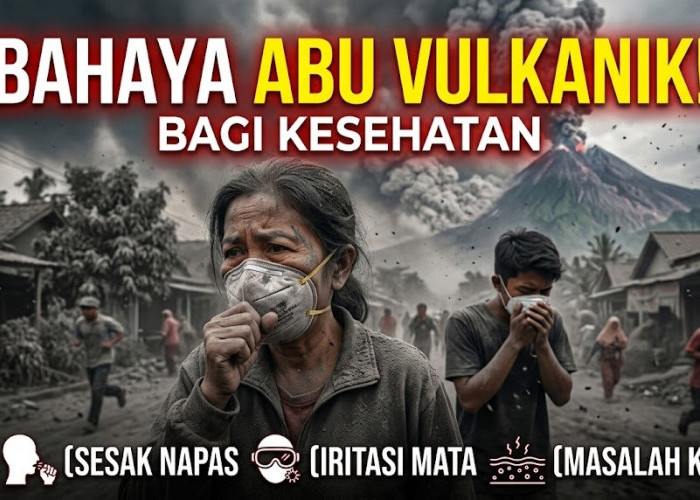 Kelihatannya Cuma Debu, Tapi Dampaknya Serius! Ini 7 Bahaya Abu Vulkanik bagi Kesehatan