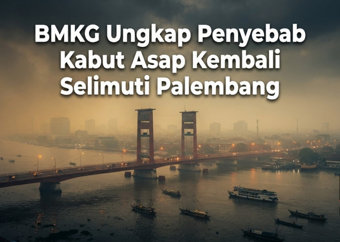 PALEMBANG GEMPAR! BMKG Bongkar Asap Maut PM2.5 Capai 1.036 dan Kelembapan 95%, Udara Seperti 'Lautan Asap'!
