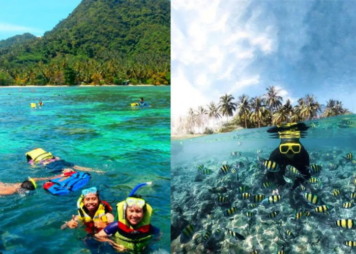 6 Tempat Wisata Snorkeling di Sumatera yang Sajikan Panorama Indah Bawah Laut Bak Surga dengan Air yang Jernih