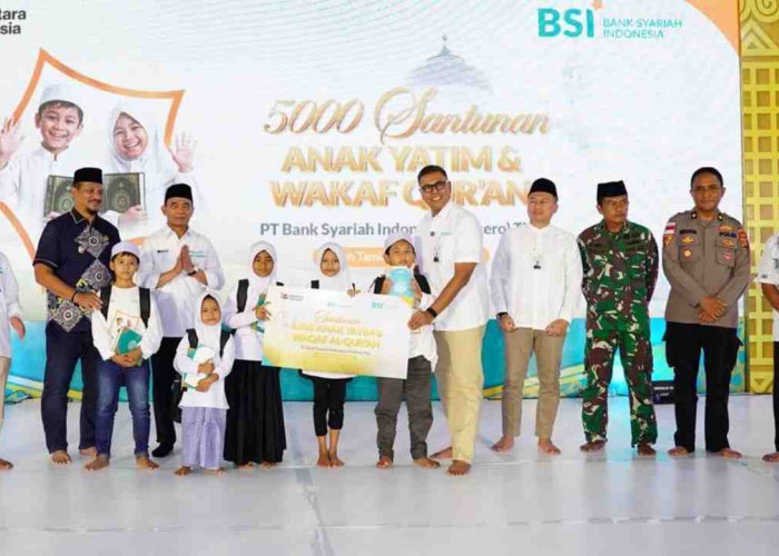 BSI Berbagi: 5.000 Anak Yatim Terima Santunan Serentak di Seluruh Indonesia