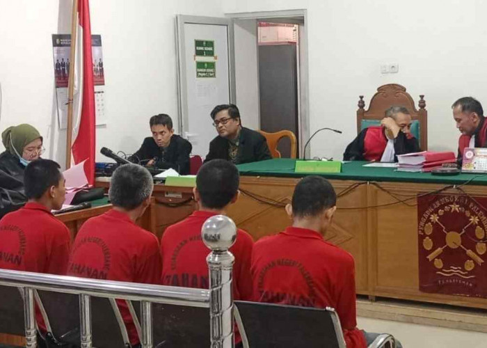 Kasus Penyalahgunaan Bio Solar Subsidi di Ogan Ilir, 4 Terdakwa Dituntut 2 Tahun Penjara  