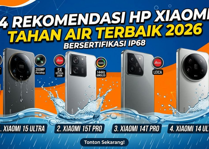 Lolos Uji Kedalaman Tiga Meter dan Kamera Leica 200 MP: Intip 4 HP Xiaomi Tahan Air Bersertifikasi IP68
