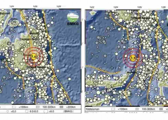 Lebaran 2024 Hari Kedua, Sulut 3 Kali Digoyang Gempa Bumi, Terkuat Capai 5.6 Magnitudo