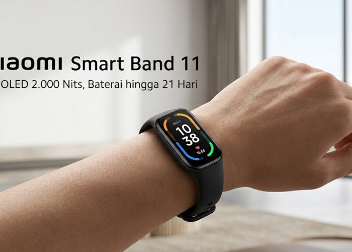 Baterai Awet 21 Hari dan Layar AMOLED Terang, Intip Spesifikasi dan Harga Xiaomi Smart Band 11