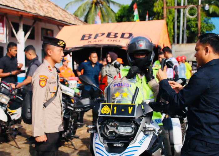 Monitoring Karhutla di OKI, Kapolda Tegaskan Tidak Ada Toleransi untuk Pelaku Pembakaran Lahan