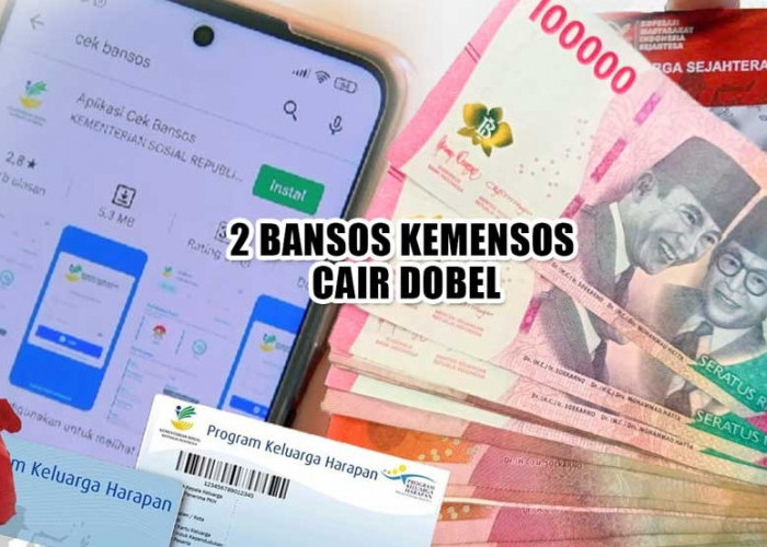 ALHAMDULILLAH! 2 Bansos Ini Cair Dobel 3 Bulan Sekaligus ke 29 Juta Penerima  