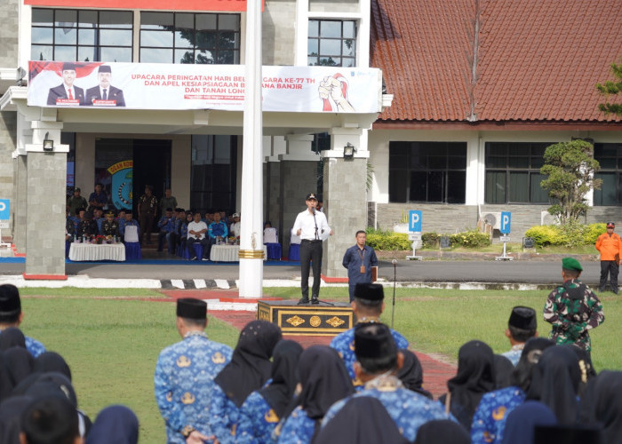 Pemkab OKI Gelar Apel Gabungan, Tingkatkan Disiplin ASN dan Siaga Bencana