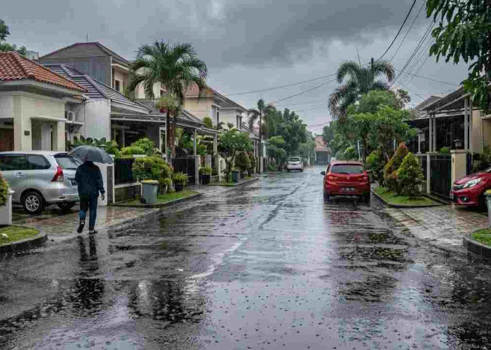 Prakiraan Cuaca Sumsel Hari Ini: Palembang hingga OKI Berpotensi Hujan Ringan