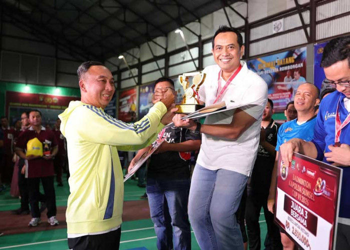 Polda Sumsel Hadirkan Ruang Publik Sehat, Badminton Kapolda Cup VI Jadi Bukti Kedekatan Polri dan Masyarakat