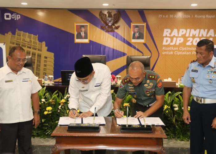 Tingkatkan Kepatuhan Wajib Pajak Lebih Intensif, Direktorat Jenderal Pajak Teken Kerja Sama dengan TNI