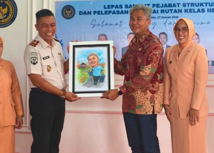 Resmi Berganti! Formasi Baru Pejabat Rutan Baturaja Siap Perketat Keamanan