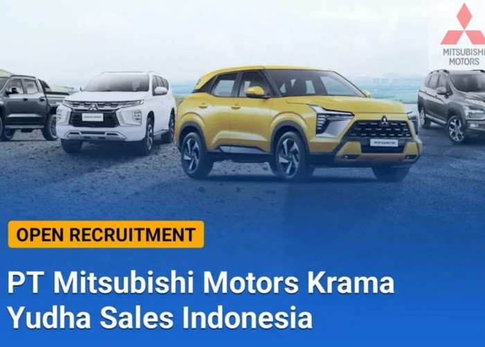 Lowongan Kerja PT Mitsubishi Motors Krama Yudha Sales Indonesia Minimal Lulusan S1, Cek Syaratnya   