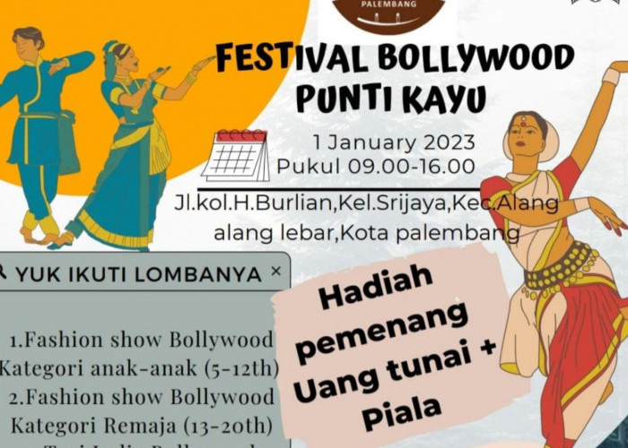 Festival Bollywood Punti Kayu Akan Segera Digelar, Catat Tanggalnya!