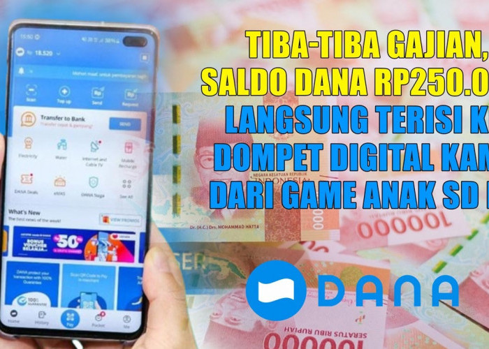 Main Game 10 Menit Cair Saldo DANA Gratis Rp300.000, Pemula Pasti Bisa!