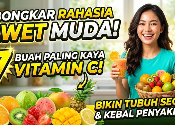 Bongkar Rahasia Awet Muda! 7 Buah Paling Kaya Vitamin C yang Bikin Tubuh Segar dan Kebal Penyakit