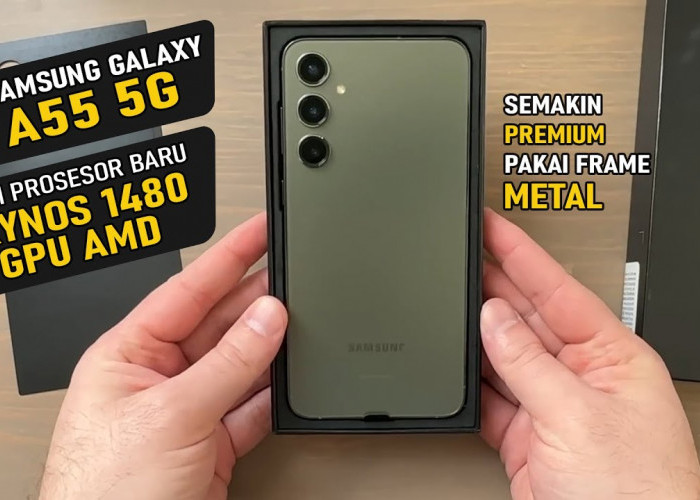 Samsung A55 5G Desain Mewah Ala Flagship, Cocok Buat Kalian Gen Z