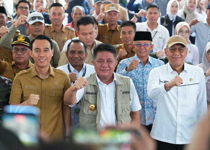 Siap Salip Provinsi Lain! Herman Deru Targetkan Sumsel Tembus 2 Besar Nasional Penghasil Beras