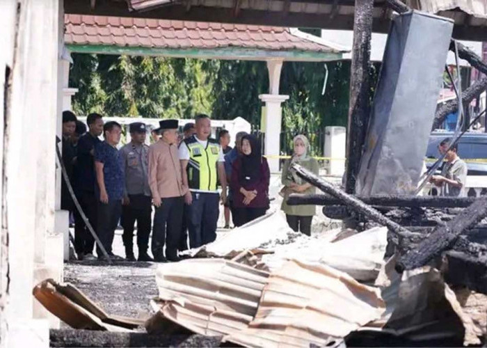 Turun Langsung ke Puing Kebakaran, Wabup H Ardani Siapkan Siasat Darurat Demi Manjakan Warga
