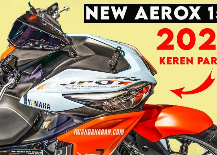 Yamaha NVX 155 dengan Yamaha Aerox 2024 Memiliki Design Sport, Dimana Letak Perbedaannya?