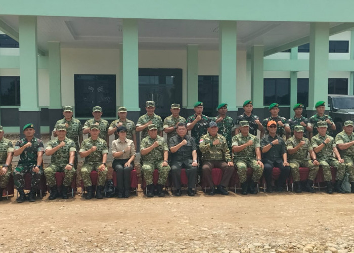 Menhan dan Komisi I DPR Tinjau Yonif TP 846 di Muratara: Perkuat Keamanan dan Dorong Pembangunan Daerah
