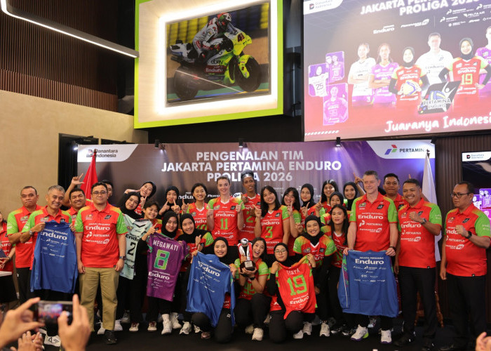Jakarta Pertamina Enduro Perkenalkan Tim Proliga 2026, Target Pertahankan Gelar Juara