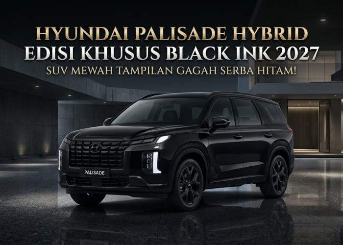 Mewah dan Berwibawa! Intip Keistimewaan Hyundai Palisade Hybrid Black Ink yang Baru Saja Meluncur