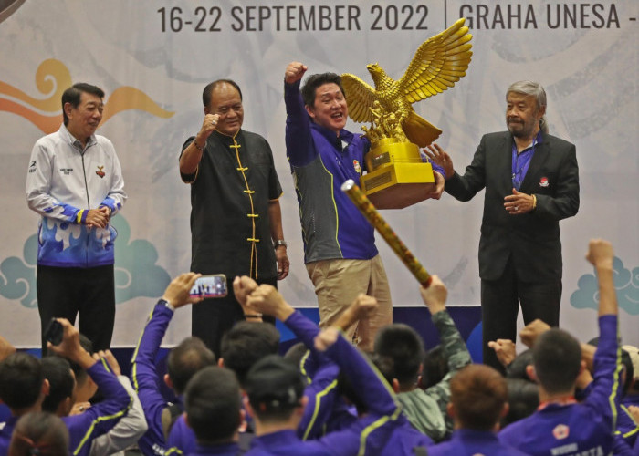 Dominasi Kejurnas Wushu, Jakarta Rebut Piala Presiden dari Jawa Timur