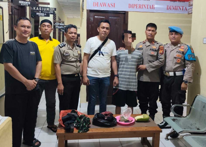 Kurang dari 12 Jam Dikepung Tim Opsnal, Pembunuh Warga Bumi Kawa OKU Akhirnya Menyerahkan Diri