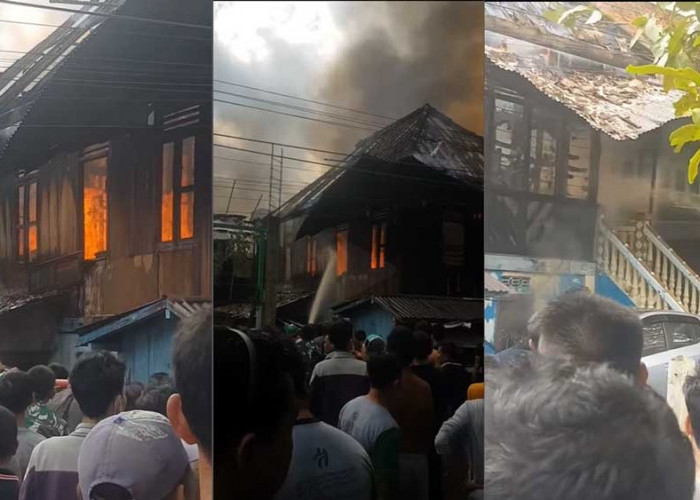 Kebakaran di Hoktong Plaju, Netizen: Itu Rumah Nenek Aku