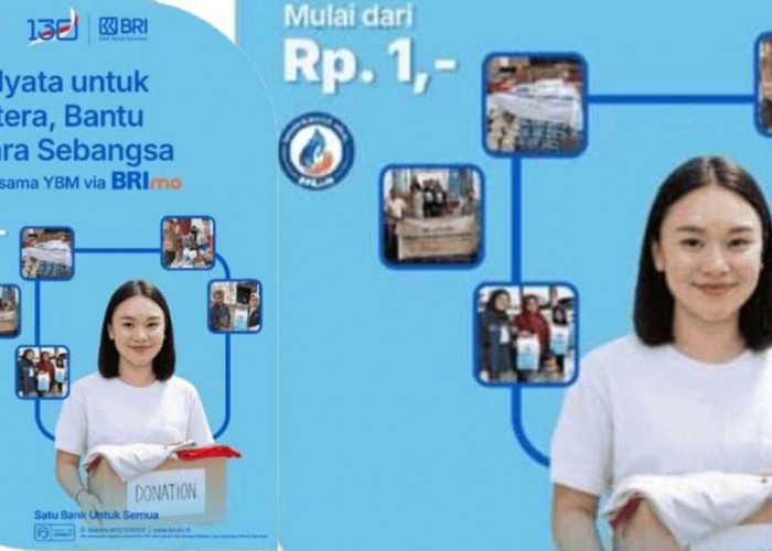 Donasi untuk Korban Bencana Sumatera Kini Bisa Lewat Aplikasi BRImo