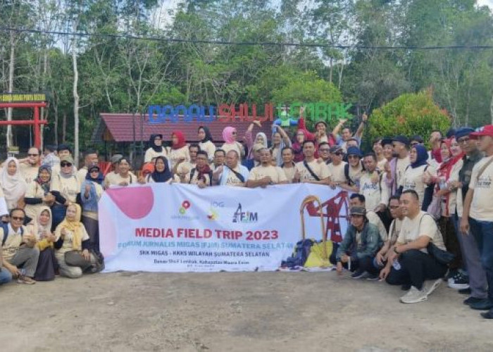 Field Trip SKK Migas, Ajak FJM Sumsel Kenal Binaan K3S PHR Zona 4