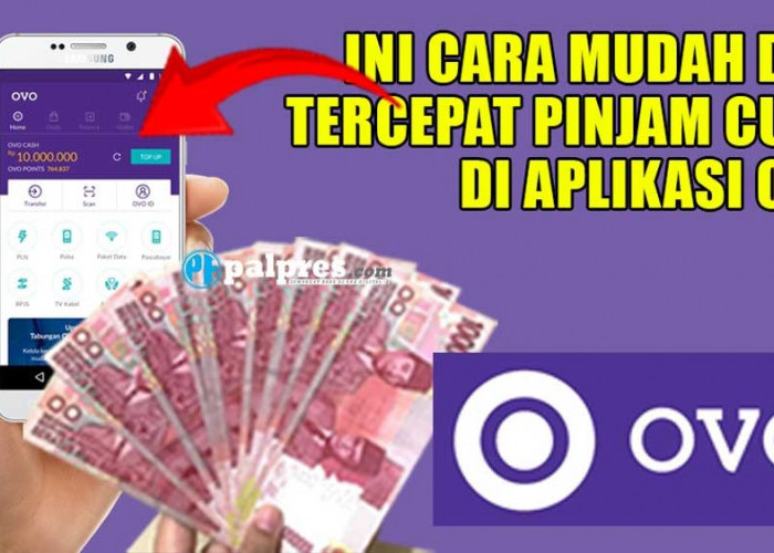 5 Menit Langsung Cair! Ini Cara Mudah dan Tercepat Pinjam Cuan di Aplikasi OVO