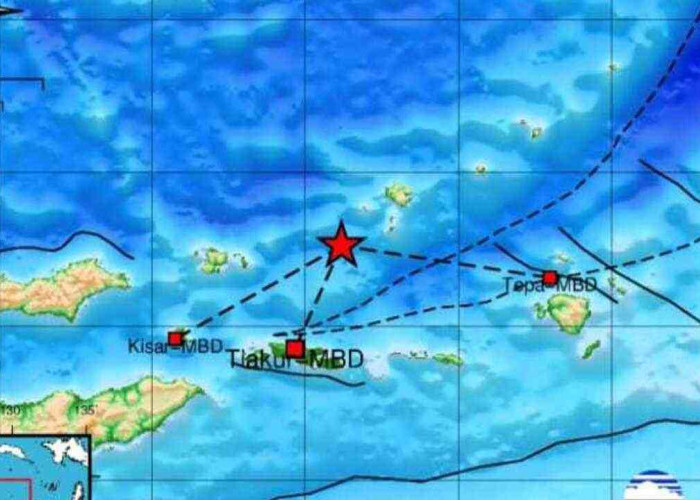 Gempa 4.5 Magnitudo Guncang Maluku Barat Daya, Kedalamannya 159 Km, Tak Berpotensi Tsunami