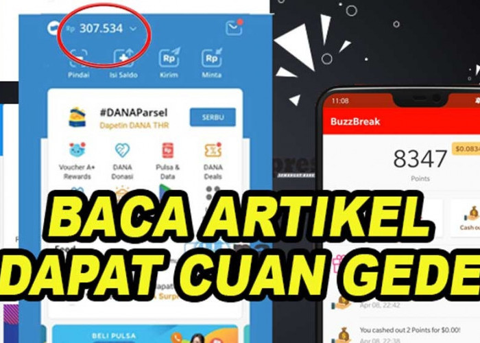 Cuman Baca Artikel Dapat Saldo DANA Gratis Rp120 Ribu Sekali Tarik, Langsung Cair!