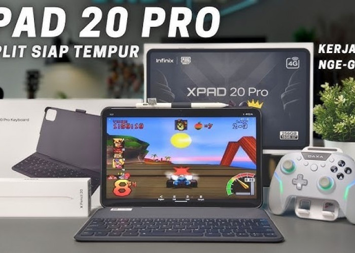 Tablet 3 Jutaan Rasa Premium! Kelebihan Infinix XPAD 20 Pro dengan Layar 12 Inci 2K dan Helio G100 Ultimate