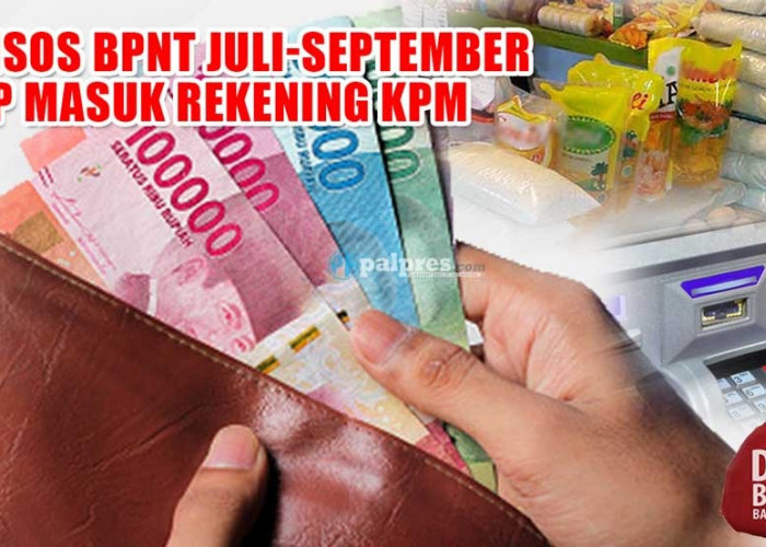 Cair Lewat Pos, Bansos BPNT Juli-September Siap Masuk Rekening KPM, Cek Tanggalnya di Sini