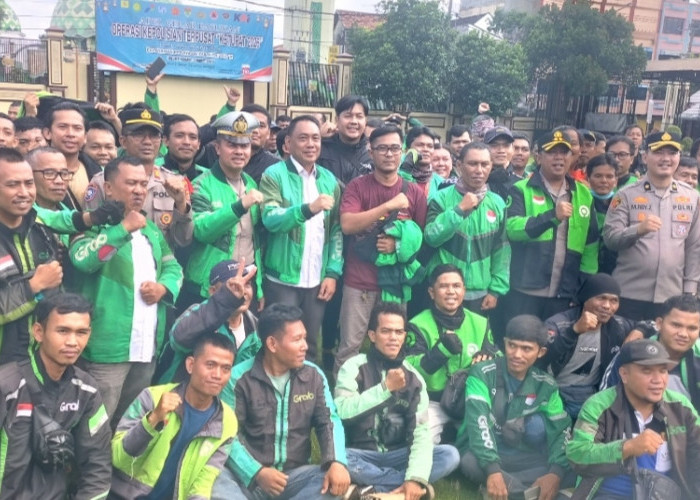 Ojol Lubuklinggau Kini Jadi Mitra Polisi, Siap Jaga Keamanan Kota