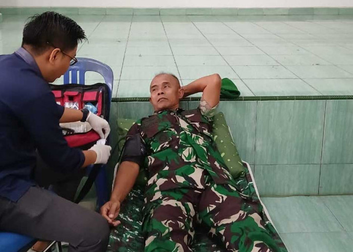 Sinergi Tanpa Batas! TNI, Polri, dan Pelajar di Lahat Kompak Lakukan Hal Mulia Ini