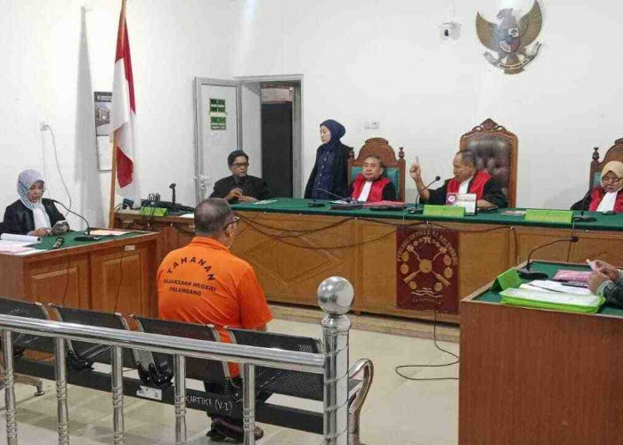 Kasus Proyek Fiktif, Oknum ASN Palembang Dituntut 2,5 Tahun Penjara