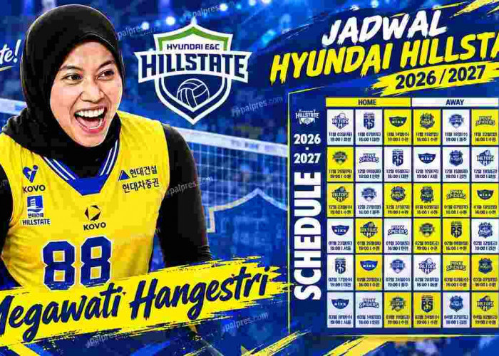 Megawati Hadapi Red Sparks di Laga Kedua, Ini Jadwal Lengkap Hyundai Hillstate 2026/2027