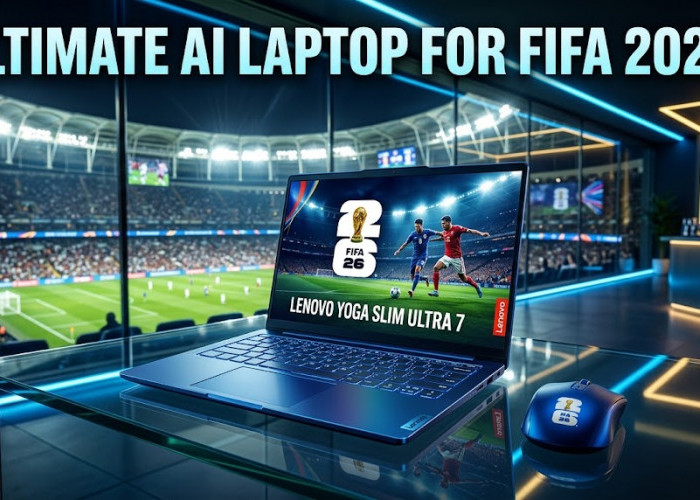 Gendong Nuansa Piala Dunia 2026! Lenovo Luncurkan Laptop Premium Edisi Terbatas FIFA, Intip Kemewahannya