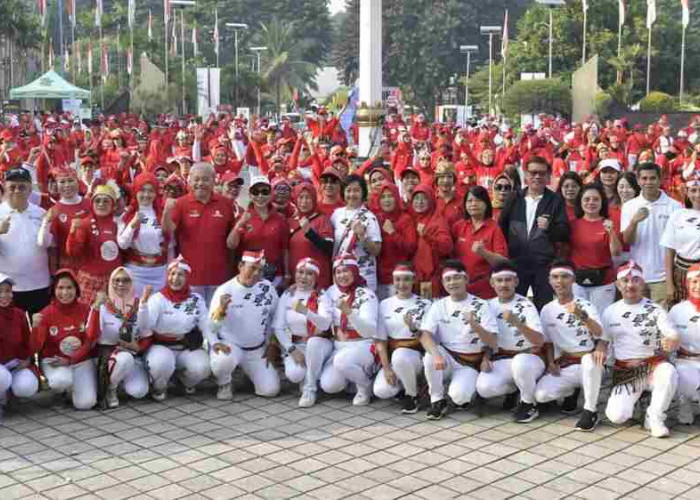 6 Tahun Peringatan Pemecahan Rekor Dunia Poco-poco, Kemenpora Senam Bersama FOKBI