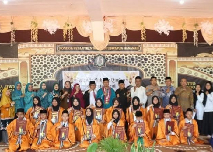 Pemkot Lubuk Linggau Dukung Penuh Pesantren, Kesra Hadiri Haflatul Tasyakuran Ponpes Uswatun Hasanah