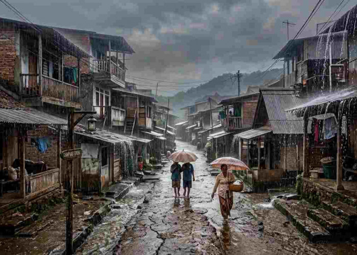 Siapkan Payung! BMKG Prediksi Sebagian Besar Wilayah Sumsel Diguyur Hujan Hari Ini