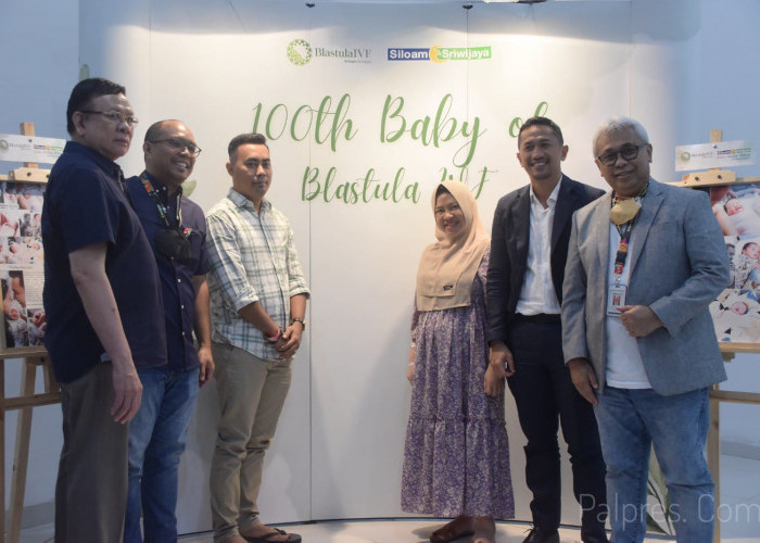 RS Siloam Sriwijaya Rayakan Kelahiran Bayi Tabung ke-100