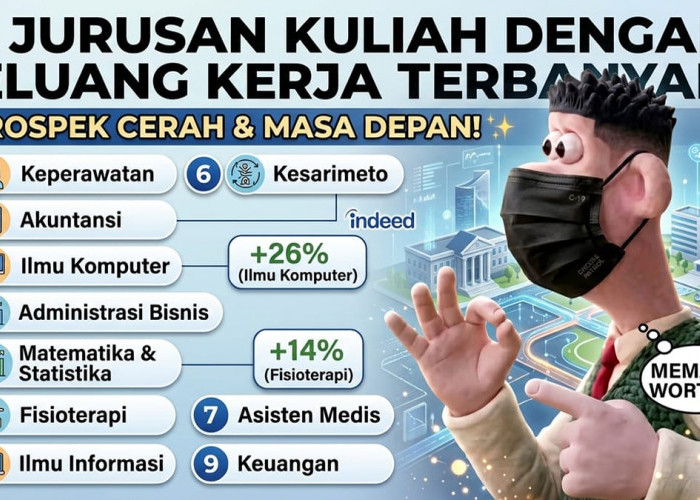 Simak 9 Bidang Studi dengan Prospek Karier Paling Stabil dalam Satu Dekade ke Depan