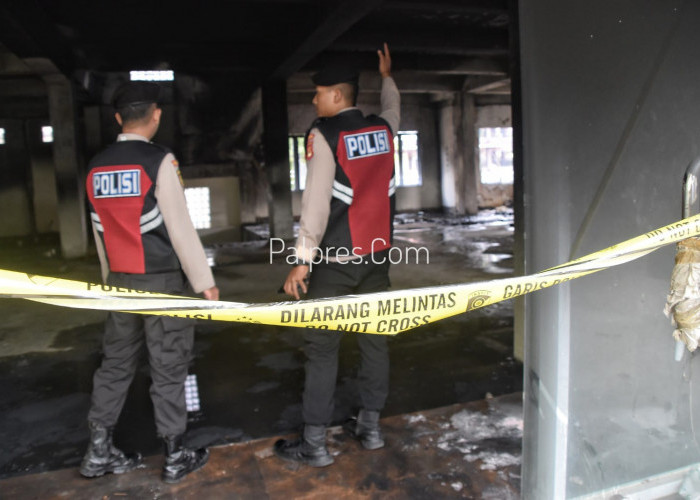 Kebakaran Gedung Riset Center, Polisi Mediasi Politeknik Negeri Sriwijaya dan 2 Bocah Pelaku