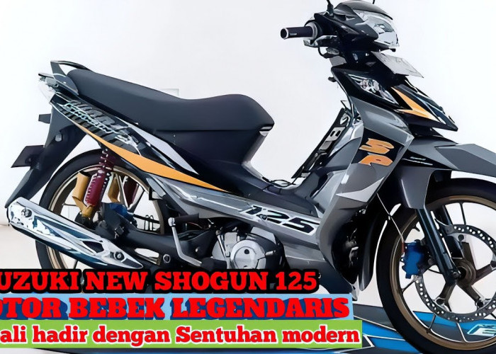 Suzuki Shogun 125, Legenda Motor Bebek Punya Spek Terbaru di Tahun 2024