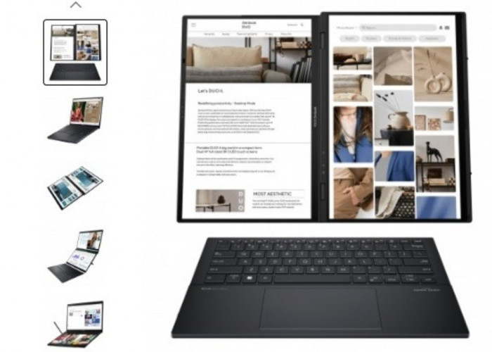 Punya Layar Lebar, Asus ZenBook Duo Siap Berikan Kamu Pengalaman Visual Imersif!